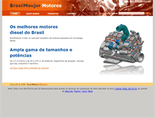 Tablet Screenshot of bmmotores.com.br